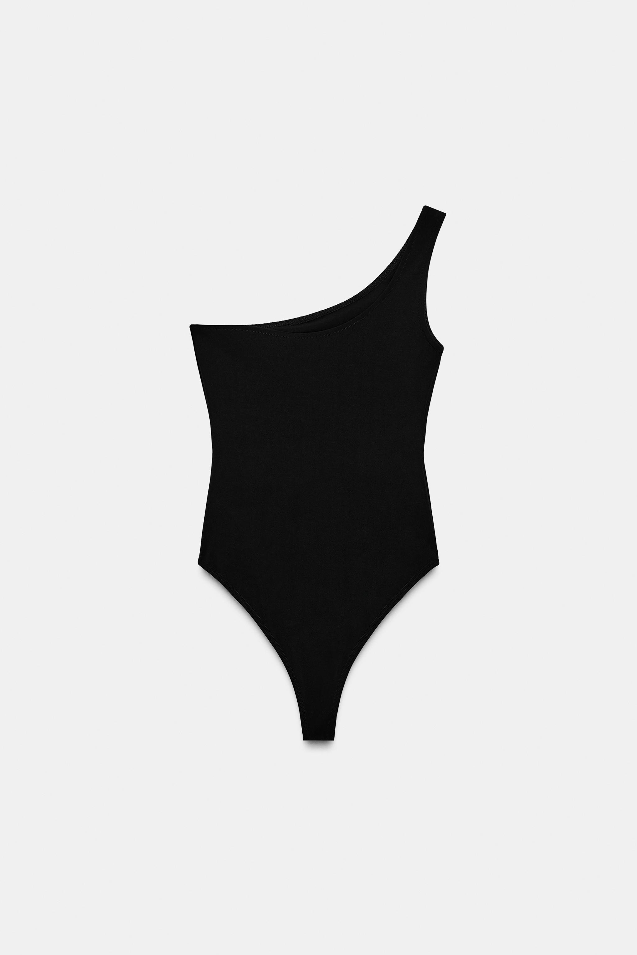 BODY ASYMÉTRIQUE FRANGES BRILLANTS